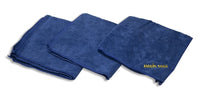 Serviettes Microfibres (3-Poche ACC200) - Lot de Serviettes Douces et Absorbantes pour Nettoyage et Détail