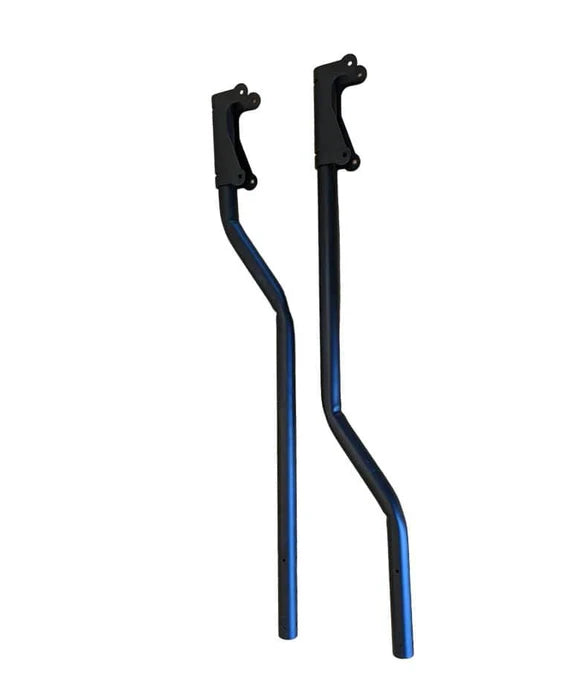 Barres incurvées allongées 6" (paire) – Installation sans perçage pour roulottes et remorques