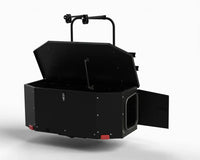 Coffre de Rangement ATLAS GoBOX-400 avec Support à Vélo - Durable, Spacieux, Approuvé pour Vélos Électriques