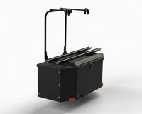 Coffre de Rangement ATLAS GoBOX-400 avec Support à Vélo - Durable, Spacieux, Approuvé pour Vélos Électriques