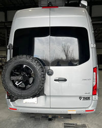 Support de pneu de secours ATLAS RC pour porte arrière de van