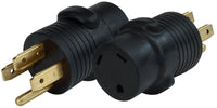 Adaptateur compact 30A vers 50A pour branchement VR - PVC durable
