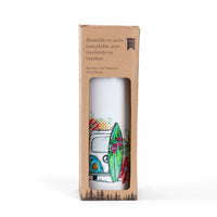 Bouteille d’eau inox – 500 ml | Isolée & rétro pour le camping et la vanlife - Les campeuses en cavale