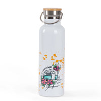 Stainless Steel Water Bottle - 500 ml | Insulated & Retro for Camping and Vanlife