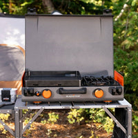 Plaque de cuisson propane Blackstone Adventure Ready 14 po avec brûleur latéral