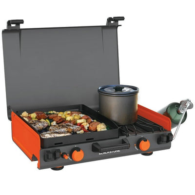 Plaque de cuisson propane Blackstone Adventure Ready 14 po avec brûleur latéral