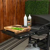 36” Griddle with Lid - Omnivore Plate, 4 Heating Zones & Custom Accessories