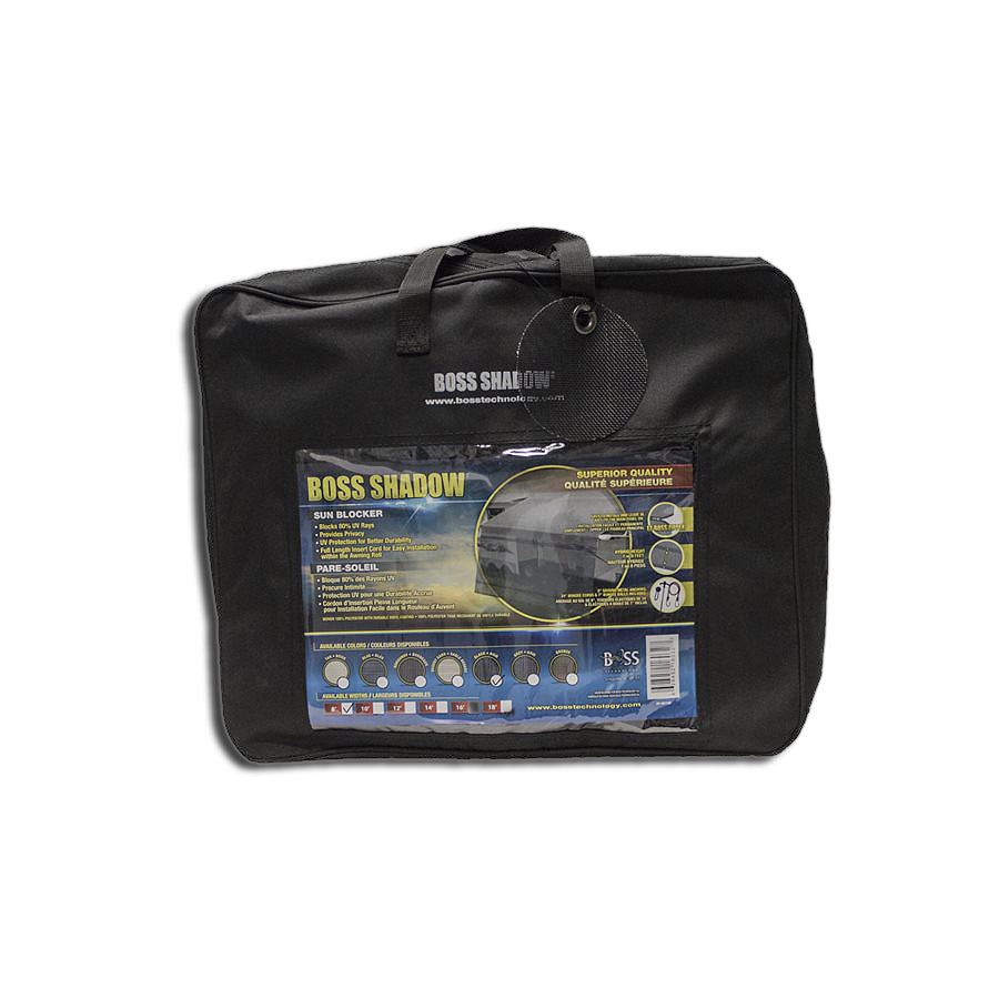 Boss black sun visor 18p zip