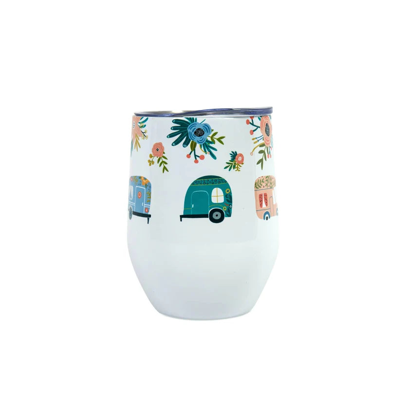 Gobelets isolé en acier inoxydable – Pour boissons chaudes et froides - Les campeuses en cavale