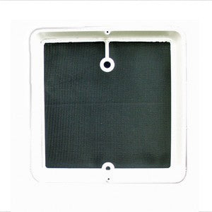 Cadre de moustiquaire pour vent de toit Jensen 14 x 14 blanc | Heng's 69-9162