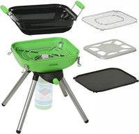 Barbecue portable multi-fonctions Flame King YSNVT-301CGA - Gril au propane 8 000 BTU avec allumage automatique