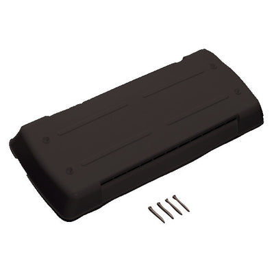 Couvercle de ventilation pour réfrigérateur Dometic - Nouveau style - 25-1/2" x 10" - Noir - Plastique