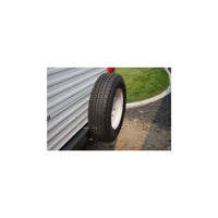 Housse pneu secours 21''-22'' blanc /Chaque