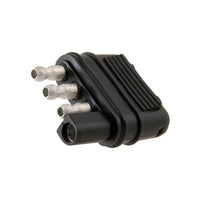 Connecteur 4 brin plat avec 12'' de fil /Unité