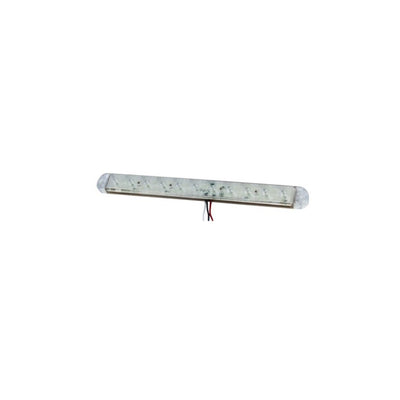Lumière LED rouge 15" lentille claire – Éclairage arrière pour remorque