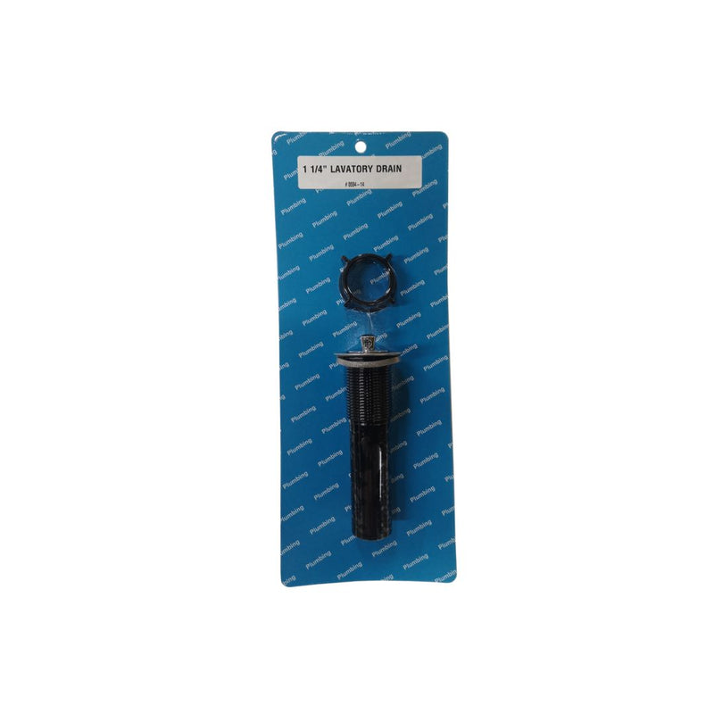 Drain De lavabo avec bouchon chromé 1-1/4'' X 5''