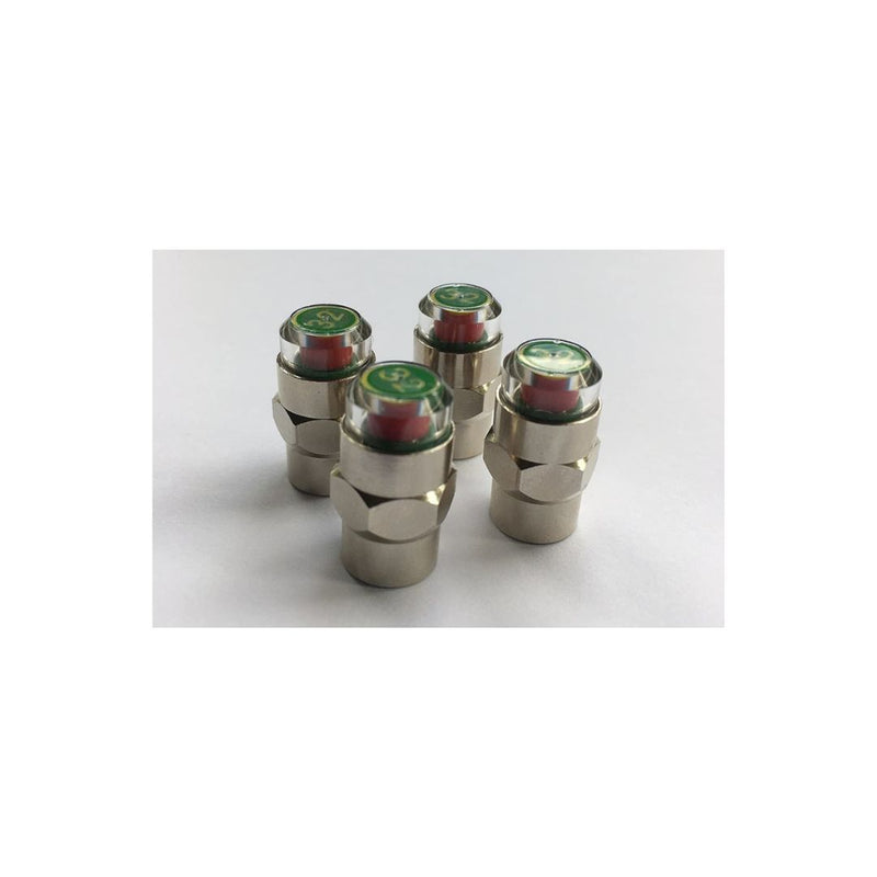 Capuchons De Valve À Pneu EZ Read™ 110 PSI - 4/Pqt
