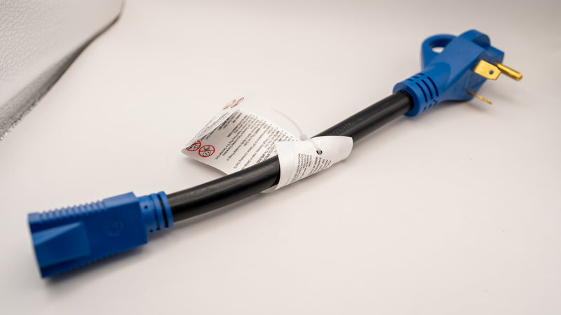Adaptateur Électrique 30A vers 15A NEMA TT-30P à 5-15R – Cordon Adaptateur RV