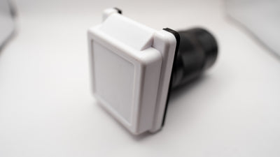 White Square Twist 50A Outdoor RV Inlet - 125V/250V