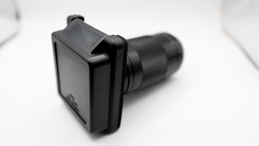 Prise extérieure Twist 50A noire carrée pour roulotte – 125V/250V