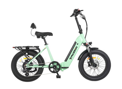 Taubik Monaco – Vélo Électrique Pliant à Cadre Ultra-Bas et Freins Hydrauliques