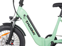 Taubik Monaco – Vélo Électrique Pliant à Cadre Ultra-Bas et Freins Hydrauliques