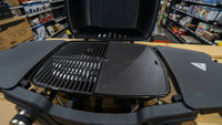 Barbecue Portatif au Gaz 2 Brûleurs 12 000 BTU avec Plaques en Fonte Émaillée