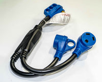 Cordon adaptateur en Y 30A pour VR – NEMA TT-30P vers 2 x TT-30R