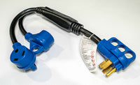 Cordon adaptateur en Y 30A pour VR – NEMA TT-30P vers 2 x TT-30R
