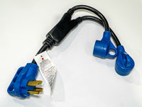 Cordon adaptateur en Y 30A pour VR – NEMA TT-30P vers 2 x TT-30R