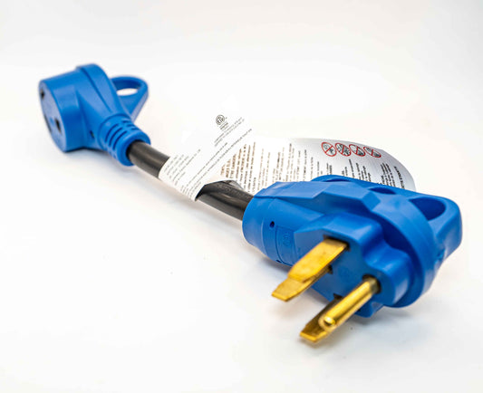 Adaptateur RV 50A vers 30A – Câble NEMA 14-50P à TT-30R