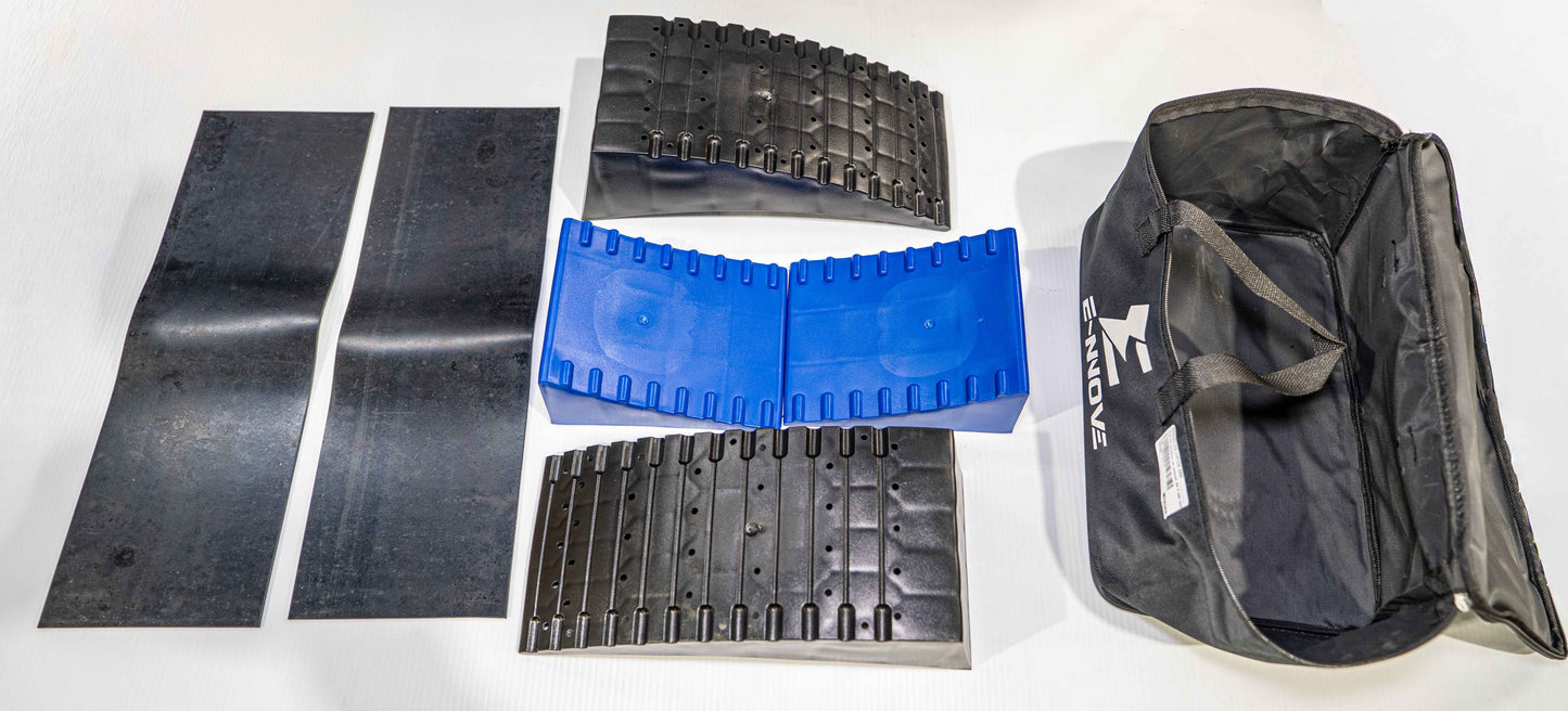 Cales de Stabilisation et Niveleurs pour VR – Kit Complet HDPE 35 000 lb