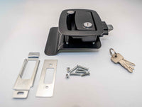 RV Door Lock for Trailer and Camper - Zinc Alloy with Deadbolt