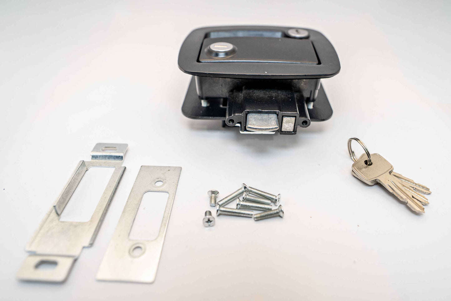 Serrure de porte RV pour remorque et roulotte – Alliage de zinc avec pêne dormant