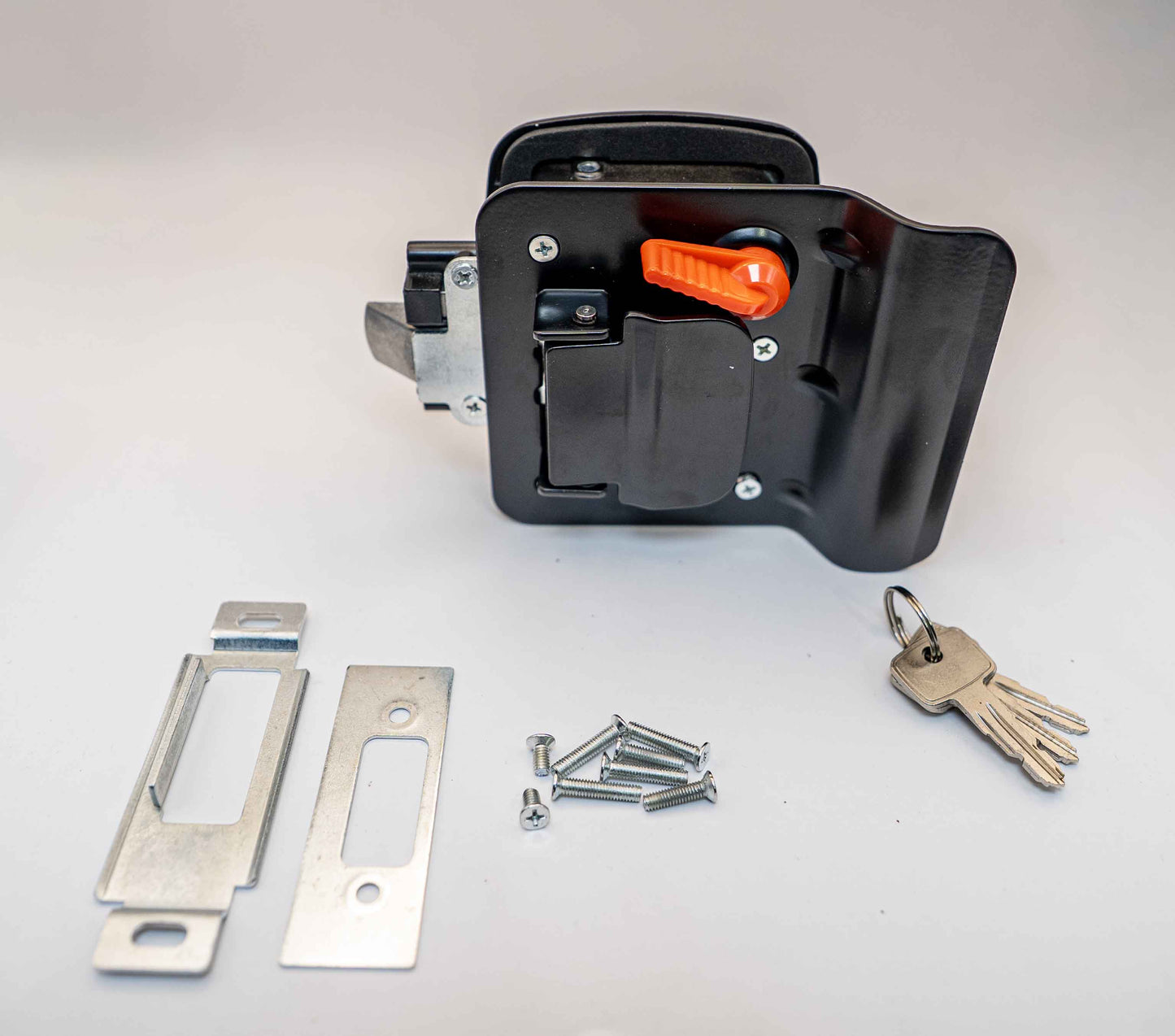 Serrure de porte RV pour remorque et roulotte – Alliage de zinc avec pêne dormant