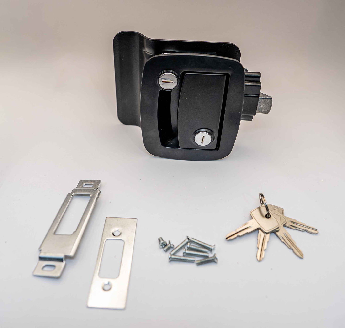 Serrure de porte RV pour remorque et roulotte – Alliage de zinc avec pêne dormant