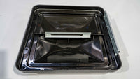 Dôme de toit pour VR 14" x 14" – Remplacement PP/ABS compatible Ventline & Elixir - Noir/Blanc