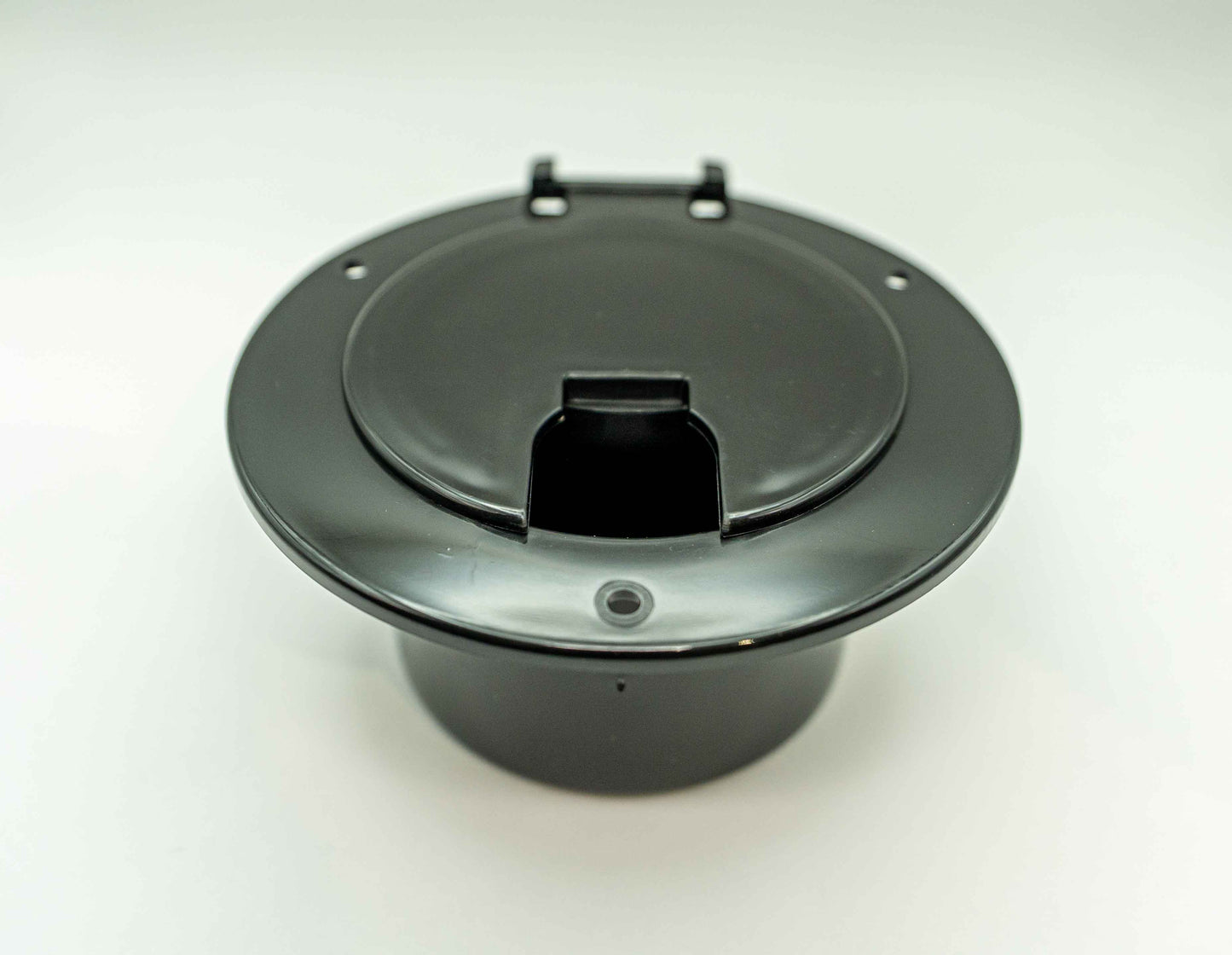 Trappe électrique pour VR – Hatch électrique pour roulotte | Accessoire VR (Noir / Blanc)