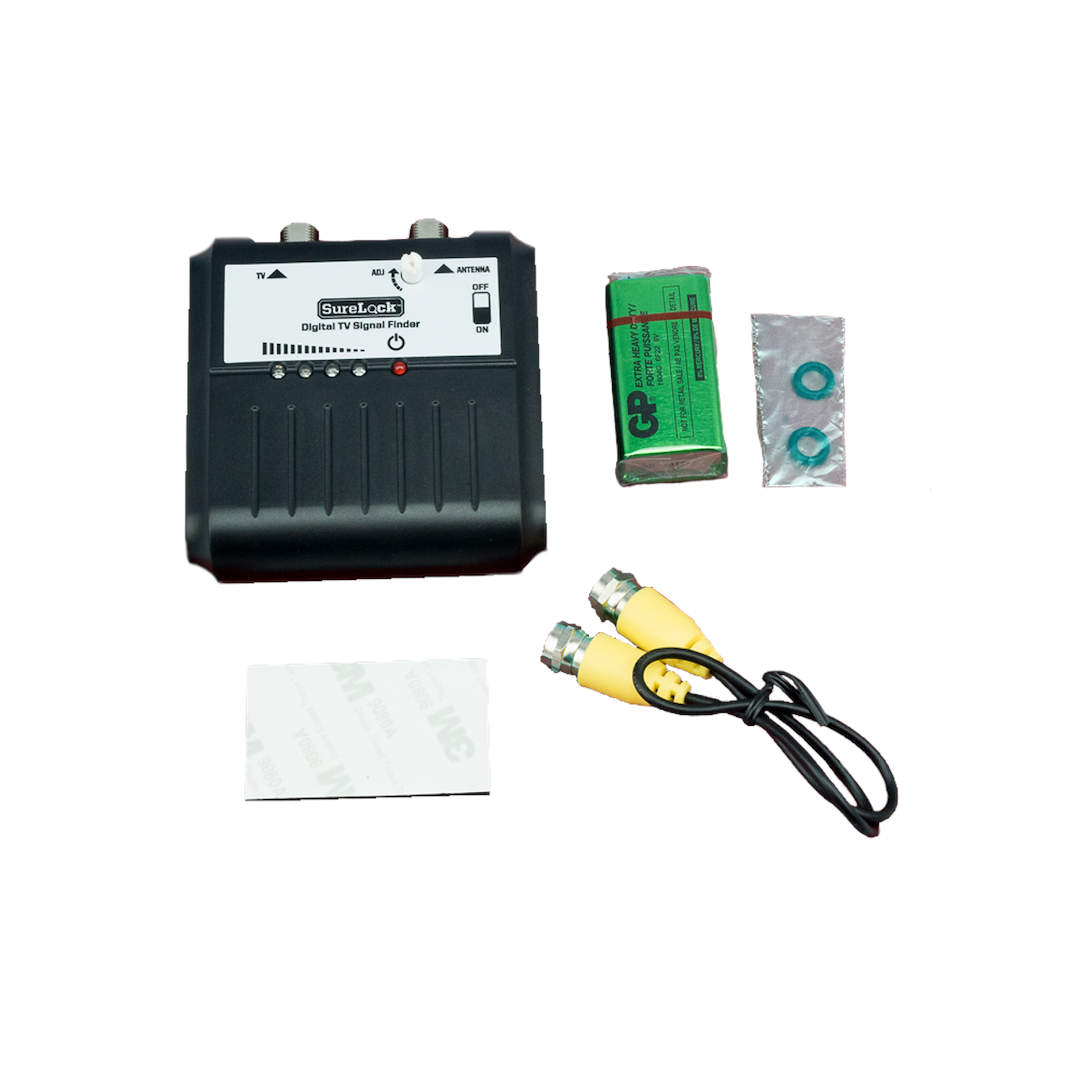 Détecteur Signal Antenne TV Numérique DVB-T 170-860 MHz - Instrument Mesure Avec Buzzer Pour Installation