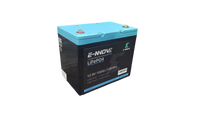 Batterie Lithium LiFePO4 E-NNOVE 12,8 V 100 Ah (1280 Wh) – Batterie au lithium pour VR, bateau et énergie solaire