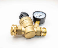 Adjustable Water Pressure Regulator for RV – Lead-Free Brass