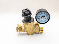 Adjustable Water Pressure Regulator for RV – Lead-Free Brass