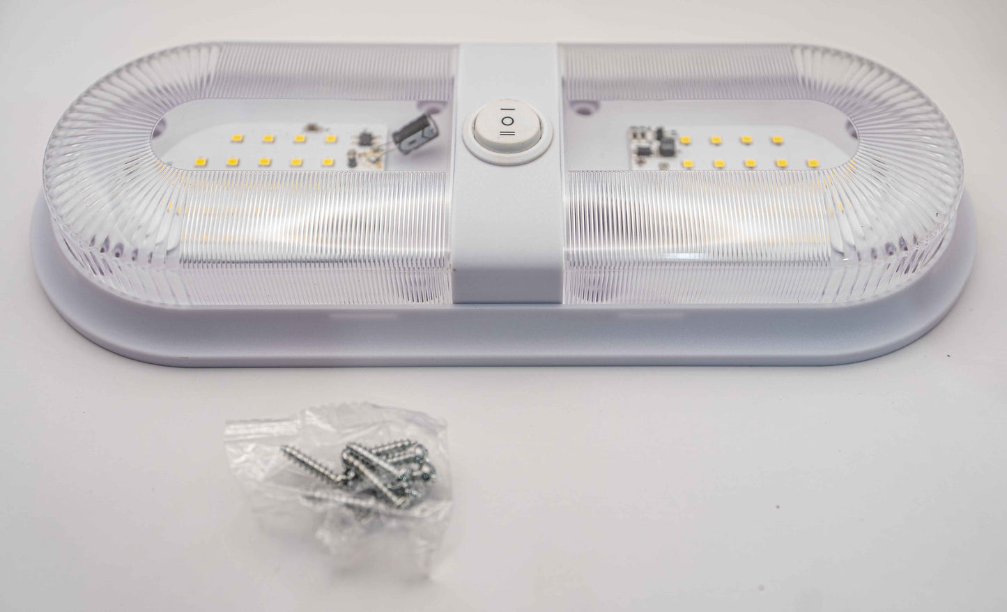 Plafonnier Dôme RV – Lumière Blanche 4000–4500K | Éclairage Intérieur VR 560LM