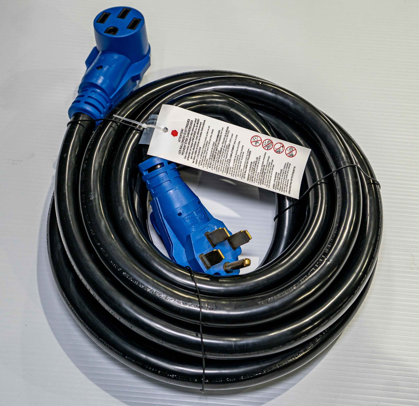 Cordon d’extension RV 50A – 14-50P à 14-50R avec indicateur | 25 ft