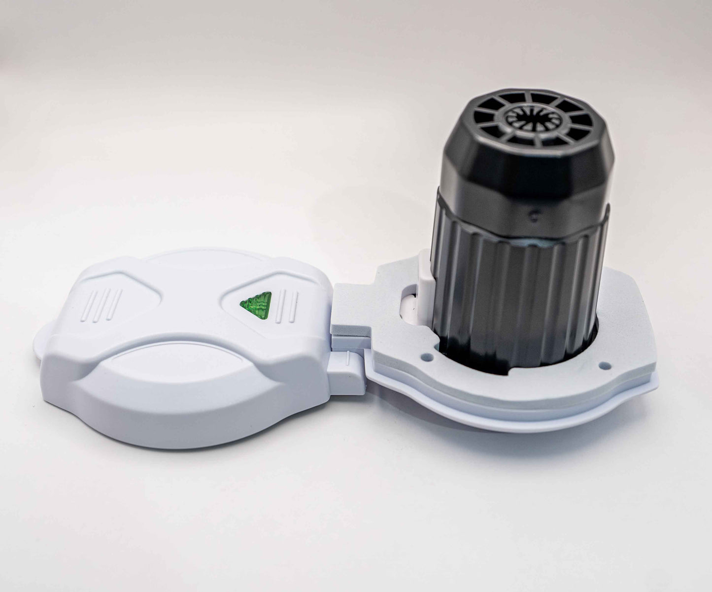 RV Inlet Kit 30A L5-30P avec indicateur de puissance – Connexion électrique pour VR - Noire / Blanche