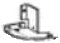 Kit de charnières de porte de réfrigérateur Dometic 71-8590 noir