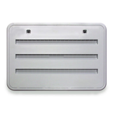 Évent latéral d’entrée d’air pour réfrigérateur Norcold 69-9398 blanc polaire