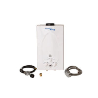 Chauffe-eau portable 10L extérieur - 68 000 BTU, douche incluse, sécurité CSA