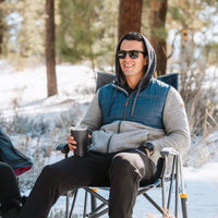 GCI Outdoor RoadTrip Rocker™ - Portable Rocking Chair with Carry Bag