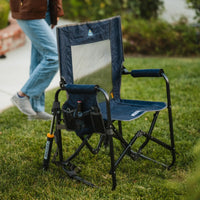 Chaise à bascule Pliable GCI Outdoor Stowaway Rocker - Confort Compact pour le Camping et les Activités de Plein Air